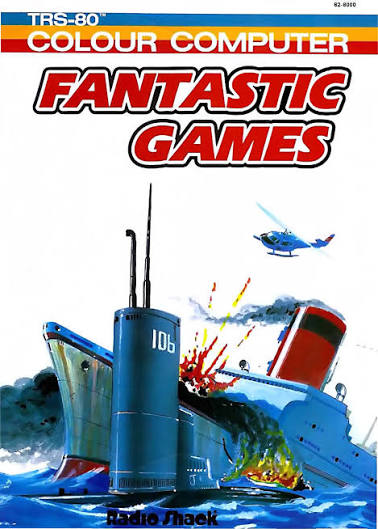 Cover of TRS-80 Colour Computer Fantastic Games